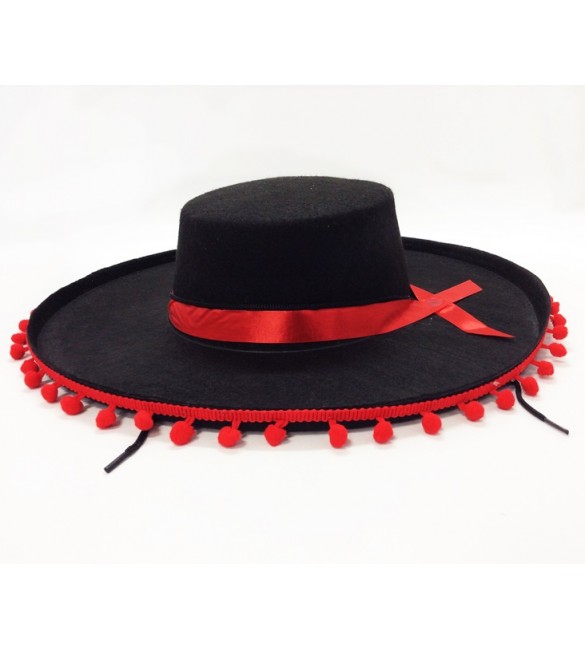 zChapéu Mexicano Festa Fantasia Halloween Adulto Unissex